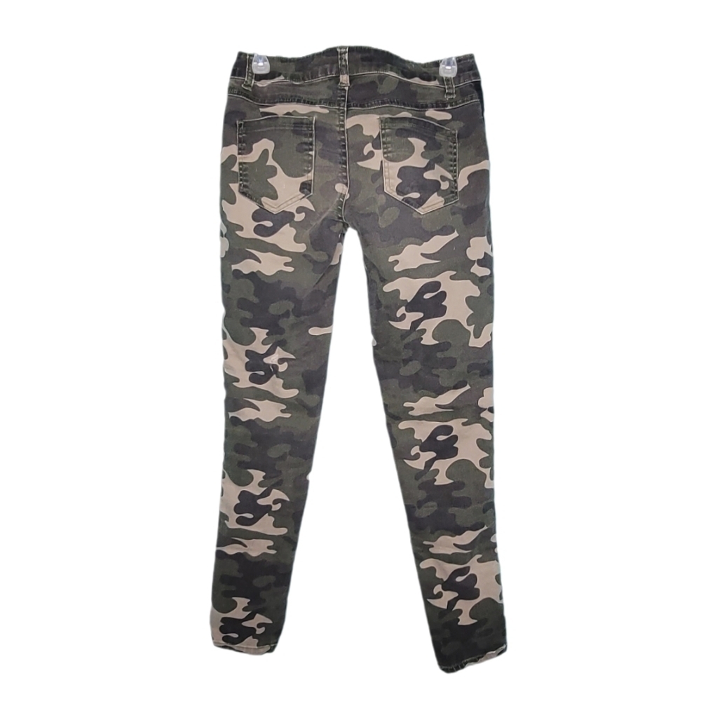 Redfox Jeans Stretch Camo Skinny Jeans Women's Size Medium - Picture 2 of 14